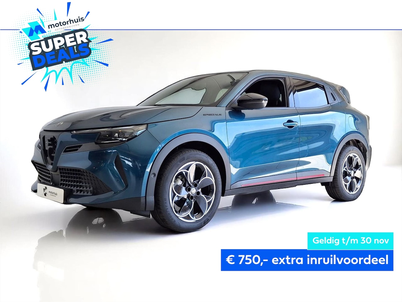 Alfa Romeo Junior - 54 kWh 156pk Elettrica Speciale WINTERPACK CAMERA LED - AutoWereld.nl