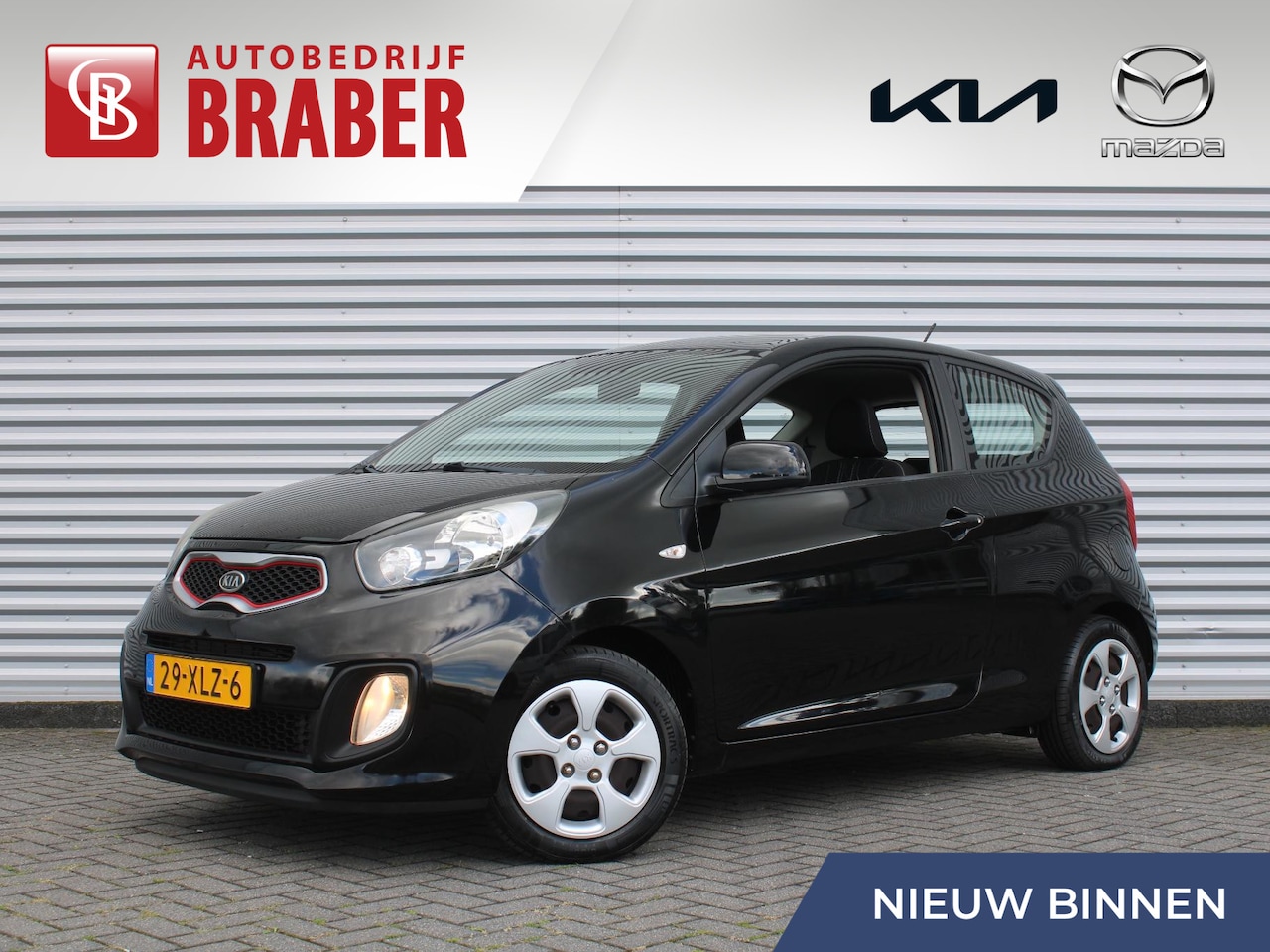 Kia Picanto - 1.2 CVVT Comfort Pack | Airco | Elektr. ramen + spiegels | Radio/CD speler | - AutoWereld.nl