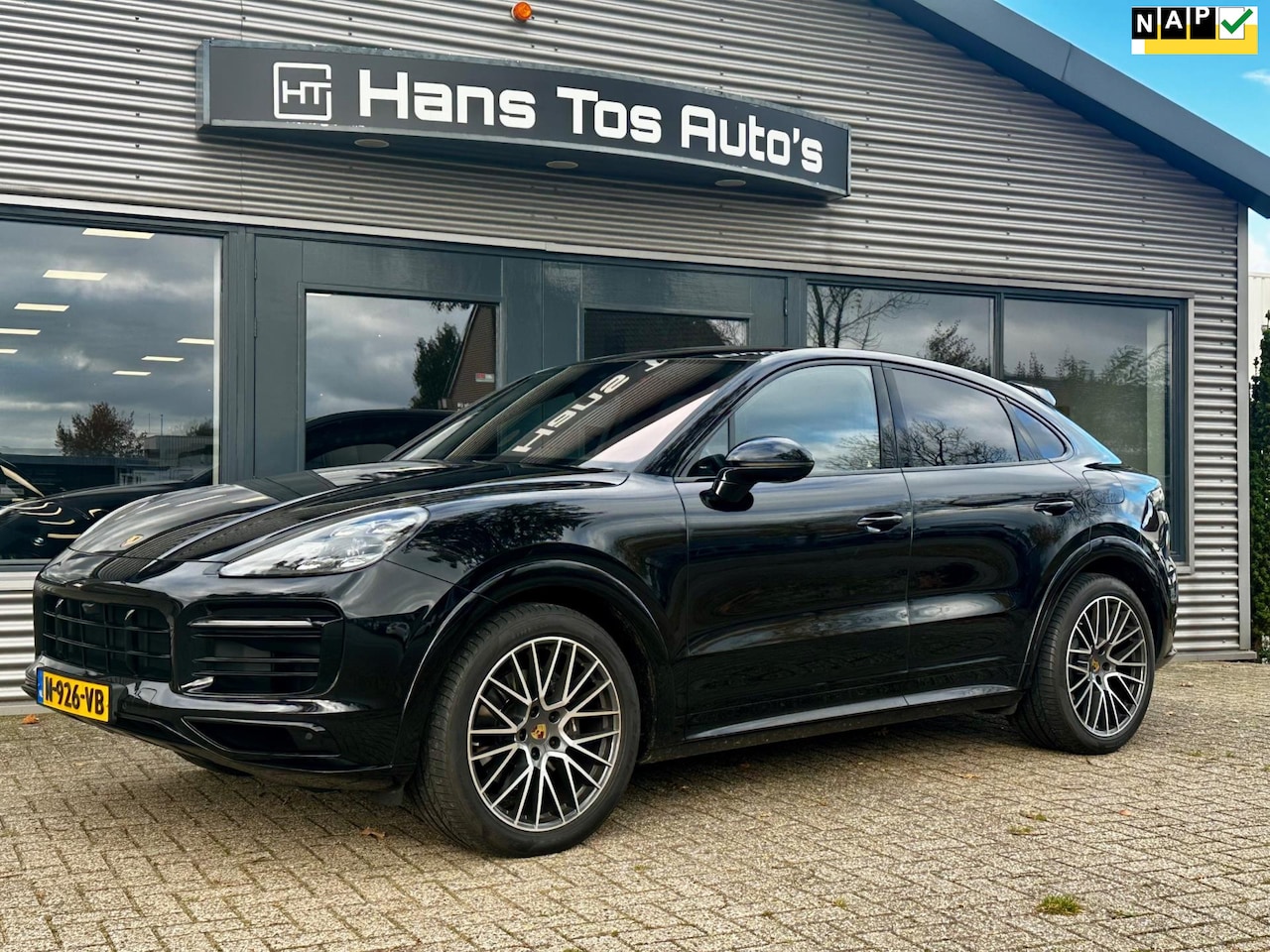 Porsche Cayenne Coupé - 3.0 E-Hybrid Sport Design / Sport Chrono / Ventilatie / Burmester / Panorama - AutoWereld.nl