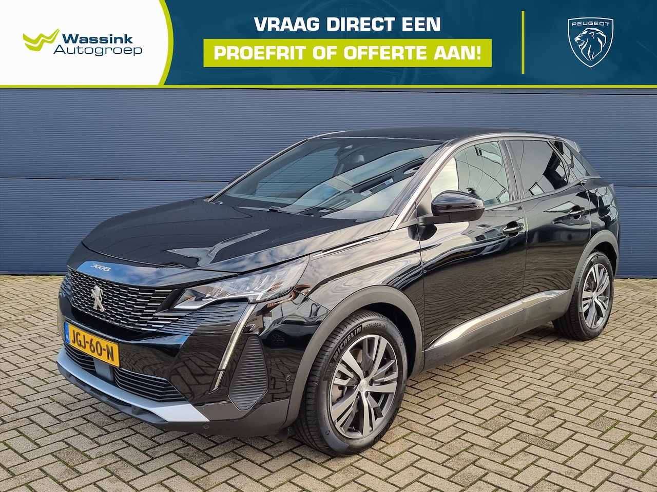 Peugeot 3008 - 1.6 HYbrid 225pk Allure | Navigatie | Climate Control | Apple Carplay | Camera | - AutoWereld.nl