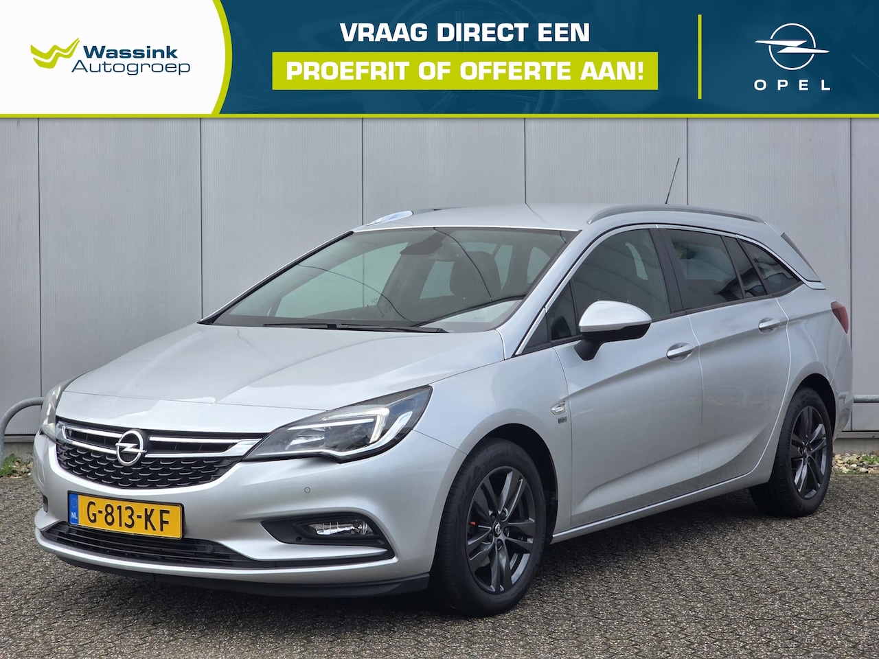 Opel Astra Sports Tourer - 1.4 150pk 120 Jaar Edition Automaat | Navigatie | Climate control | Apple Carplay | AGR St - AutoWereld.nl