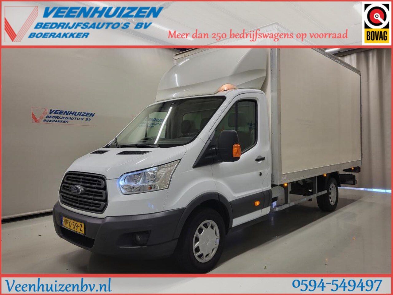 Ford Transit - 2.0TDCI 130pk Bakwagen Laadklep Euro 6! - AutoWereld.nl
