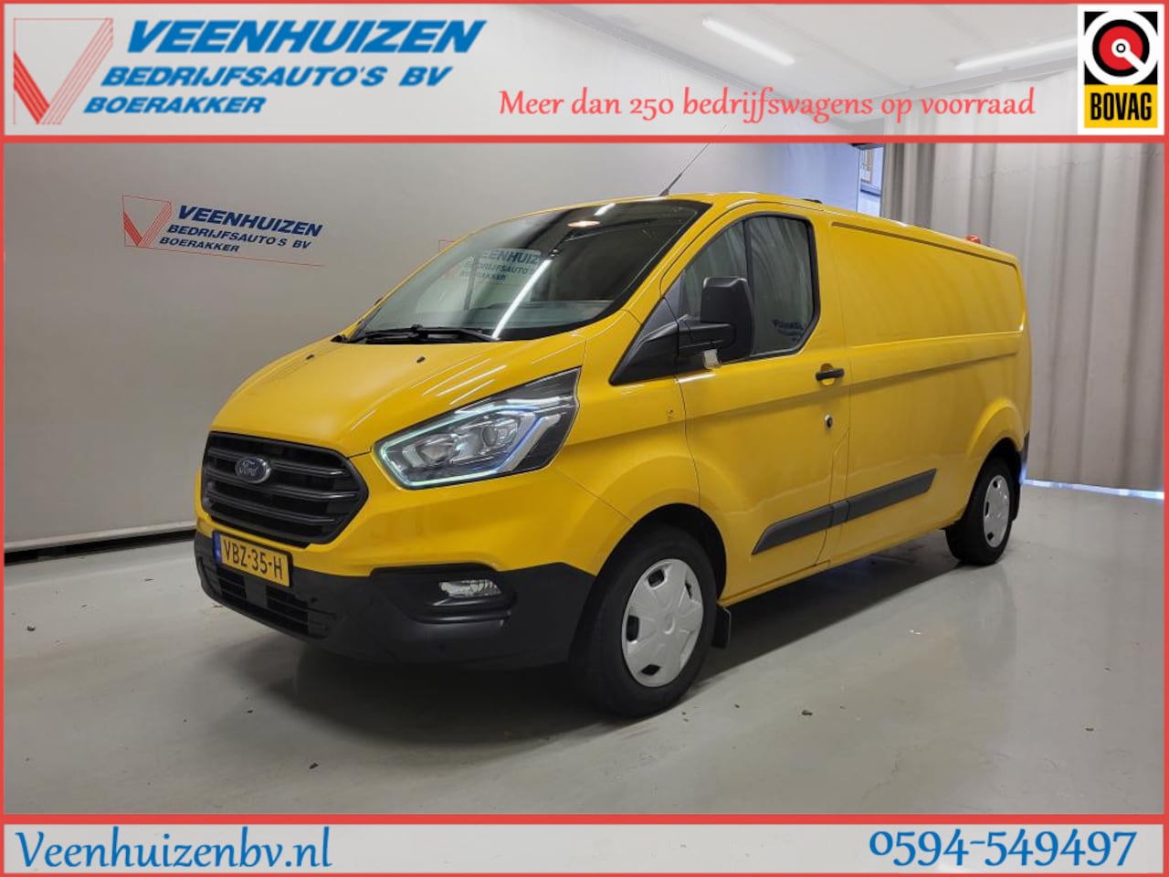Ford Transit Custom - 2.0TDCI 130pk L2/H1 Euro 6! - AutoWereld.nl