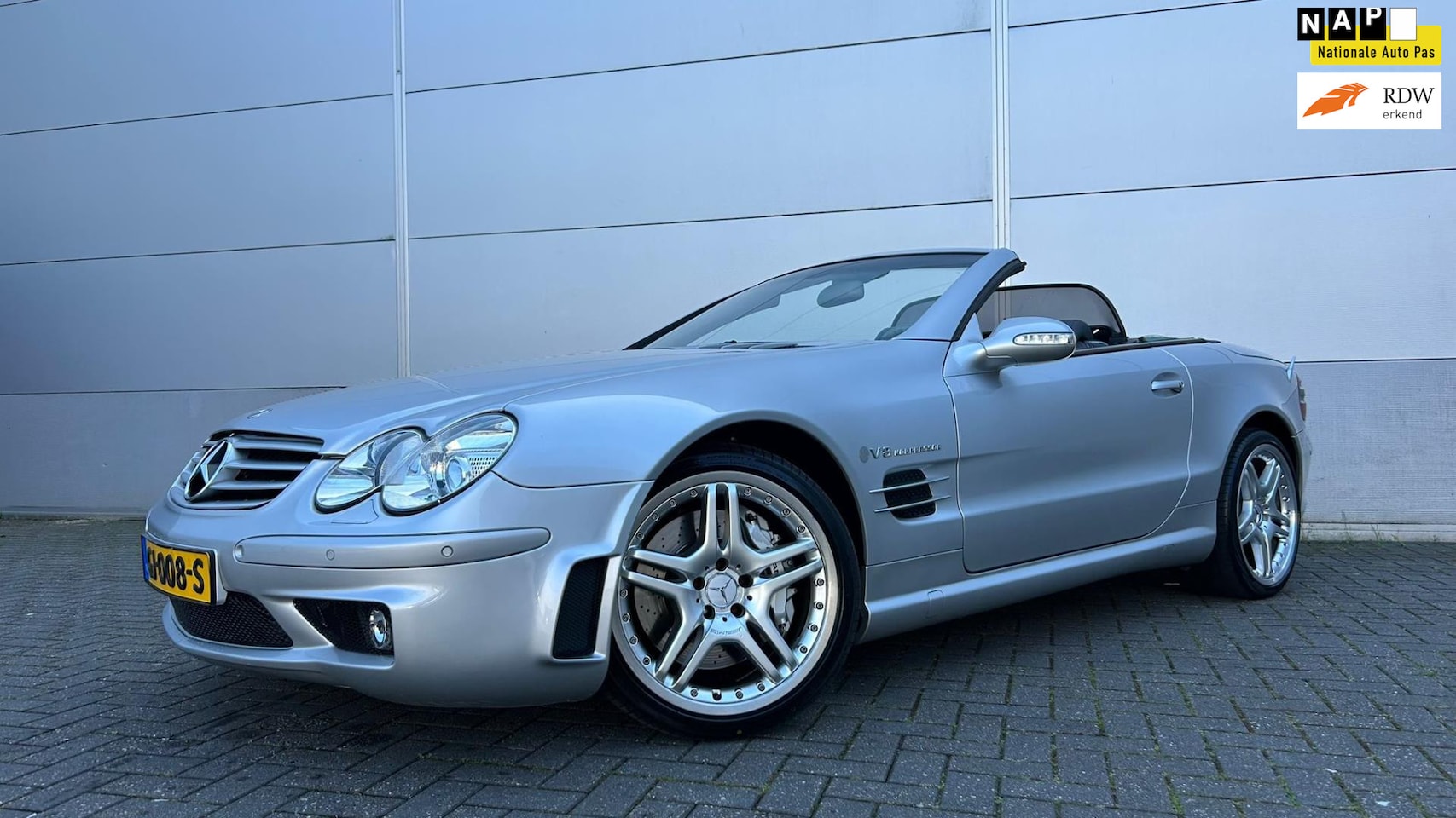 Mercedes-Benz SL-klasse Cabrio - 55 AMG Performance, Compleet onderhouden, Collectors Item! - AutoWereld.nl