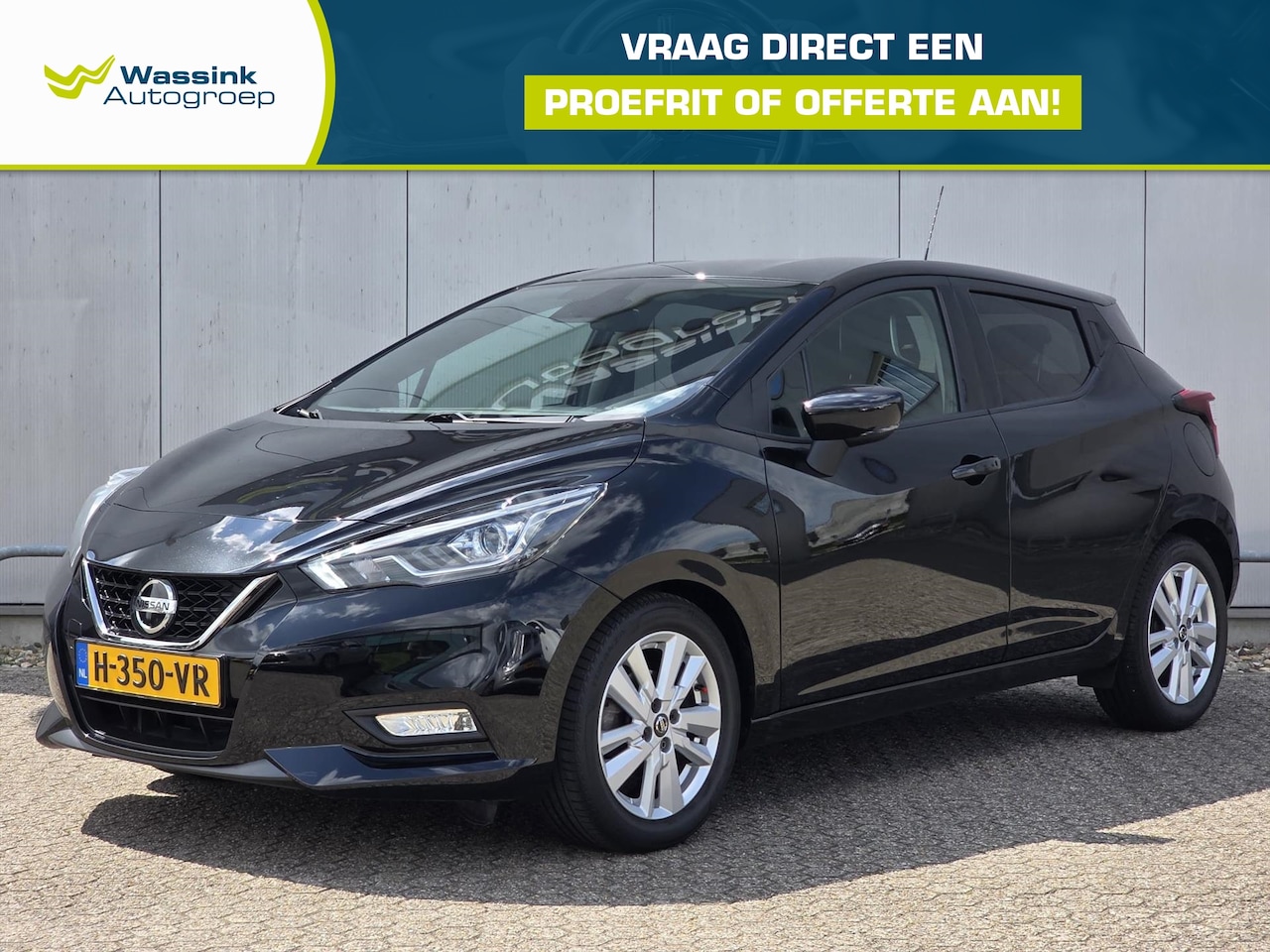 Nissan Micra - 1.0 100pk N-Connecta Automaat | Navigatie | Parkeercamera - AutoWereld.nl