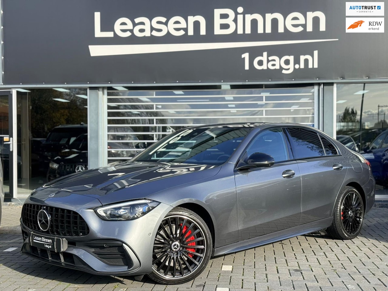 Mercedes-Benz C-klasse - 300 e Business AMG Line Pano|HUD|Cam - AutoWereld.nl