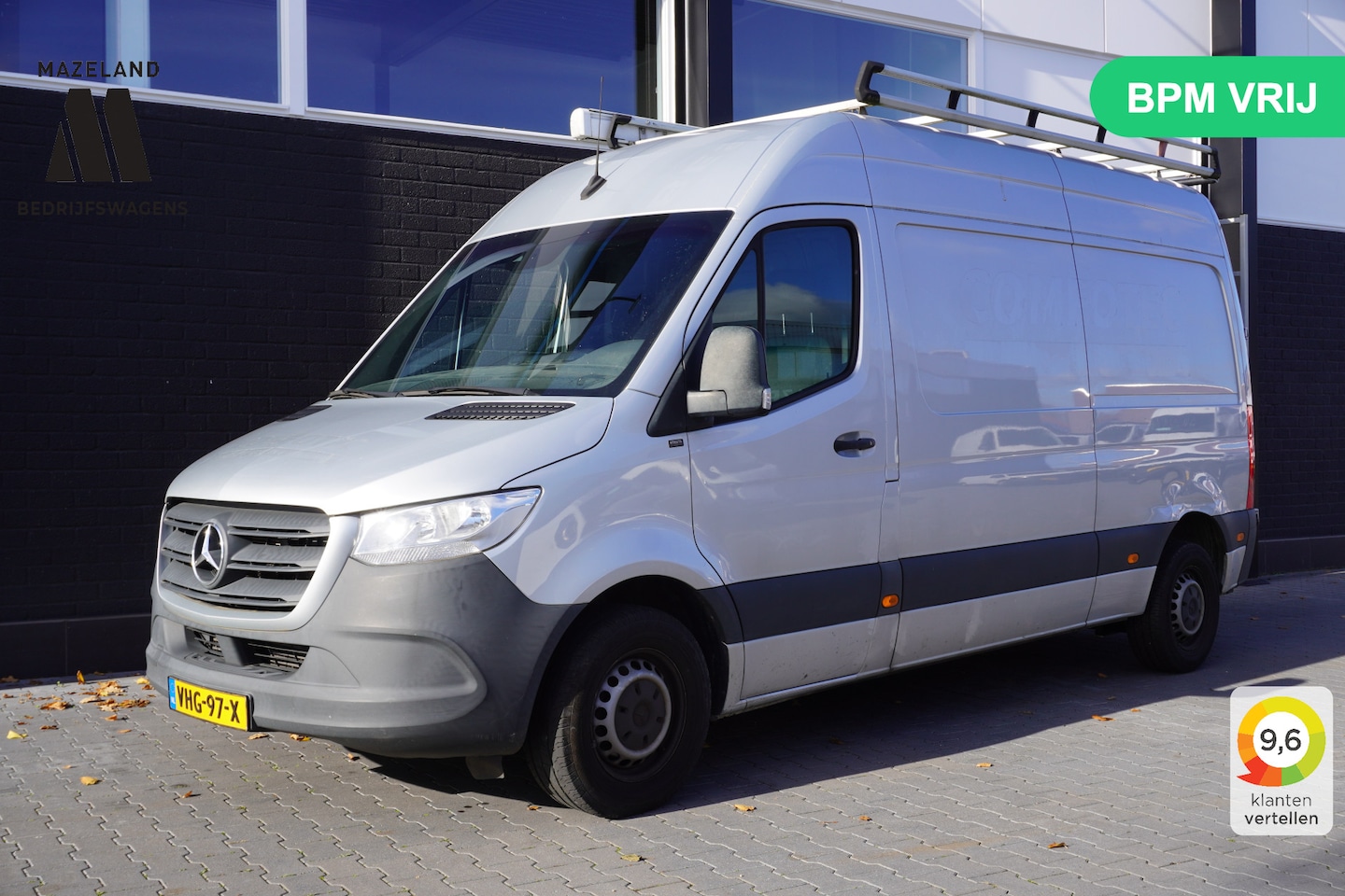 Mercedes-Benz Sprinter - 314 2.2 CDI L2H2 EURO 6 - Airco - Navi - Cruise - Imperiaal - €21.900,- Excl. - AutoWereld.nl
