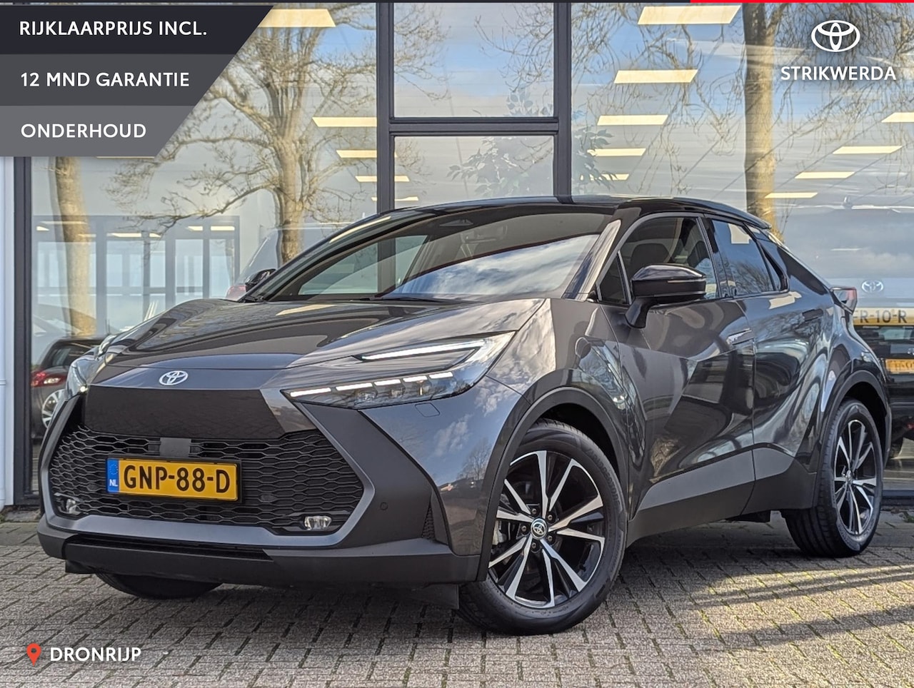 Toyota C-HR - 1.8 Hybrid Executive | Afn. trekhaak | Bi-tone | Stoel- stuurverw. | Elek. achterklep | Ca - AutoWereld.nl