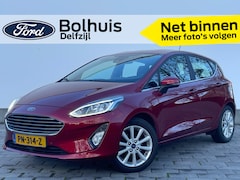 Ford Fiesta - EcoBoost Titanium | Adapt. Cruise | Trekhaak | Climate control | Camera | Verwarmde voorru