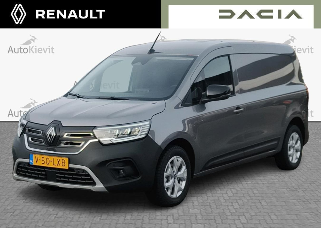 Renault Kangoo E-Tech - Extra L2 44 kWh - Demo / Vierseizoensbanden, Houten laadvloer en polypro zijwandbekleding - AutoWereld.nl