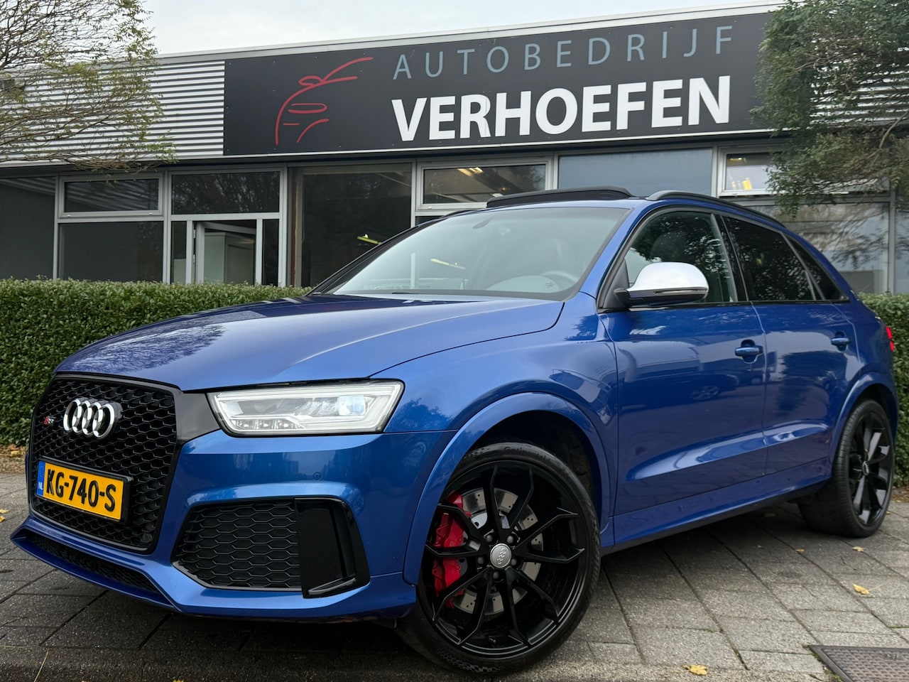 Audi Q3 - 2.5 TFSI RS Q3 QUATTRO - PANORAMADAK - STOELVERWARMIN - VOL ONDERHOUD - NAVIGATIE - LED KO - AutoWereld.nl