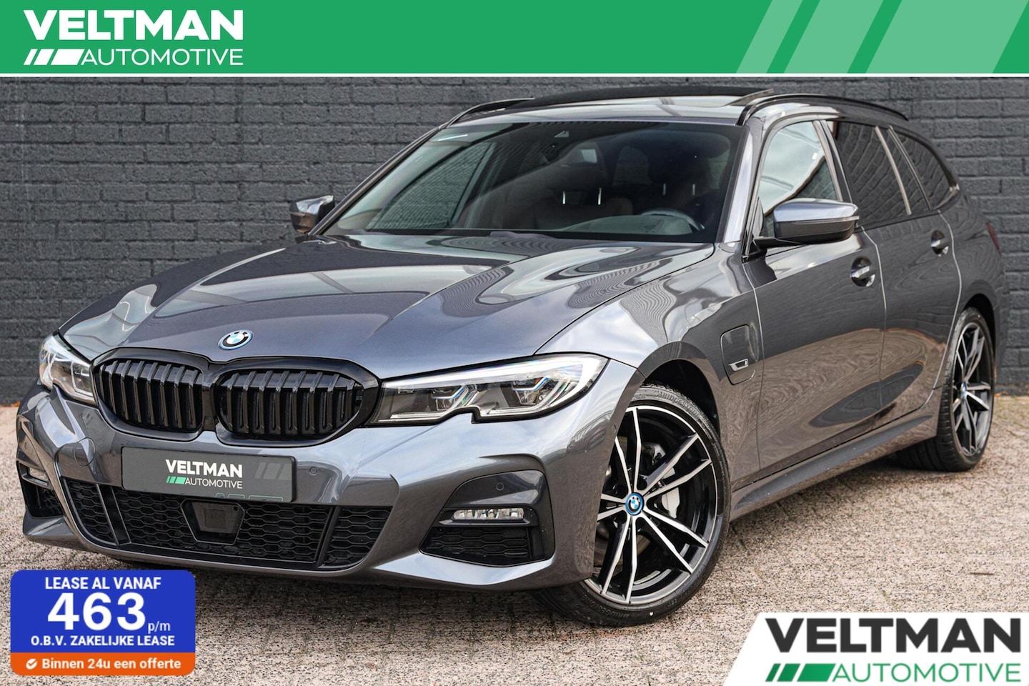 BMW 3-serie Touring - 330e M-SPORT PANO TREKHAAK HEAD UP ADAPTIVE CRUISE LEDER - AutoWereld.nl