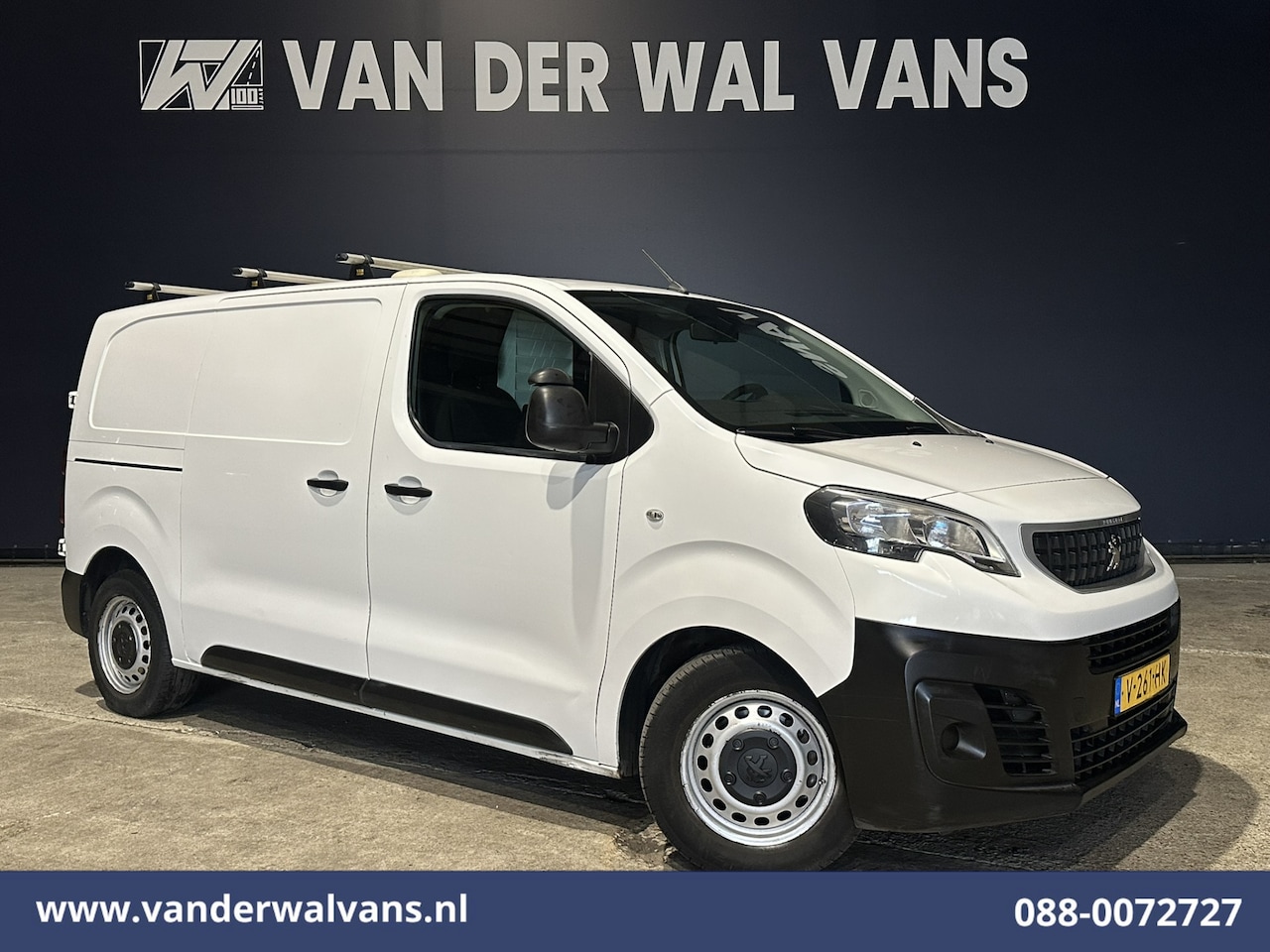 Peugeot Expert - 2.0HDI 123pk L2H1 inrichting Euro6 Airco | Dakdragers | Trekhaak | Cruisecontrol Parkeerse - AutoWereld.nl
