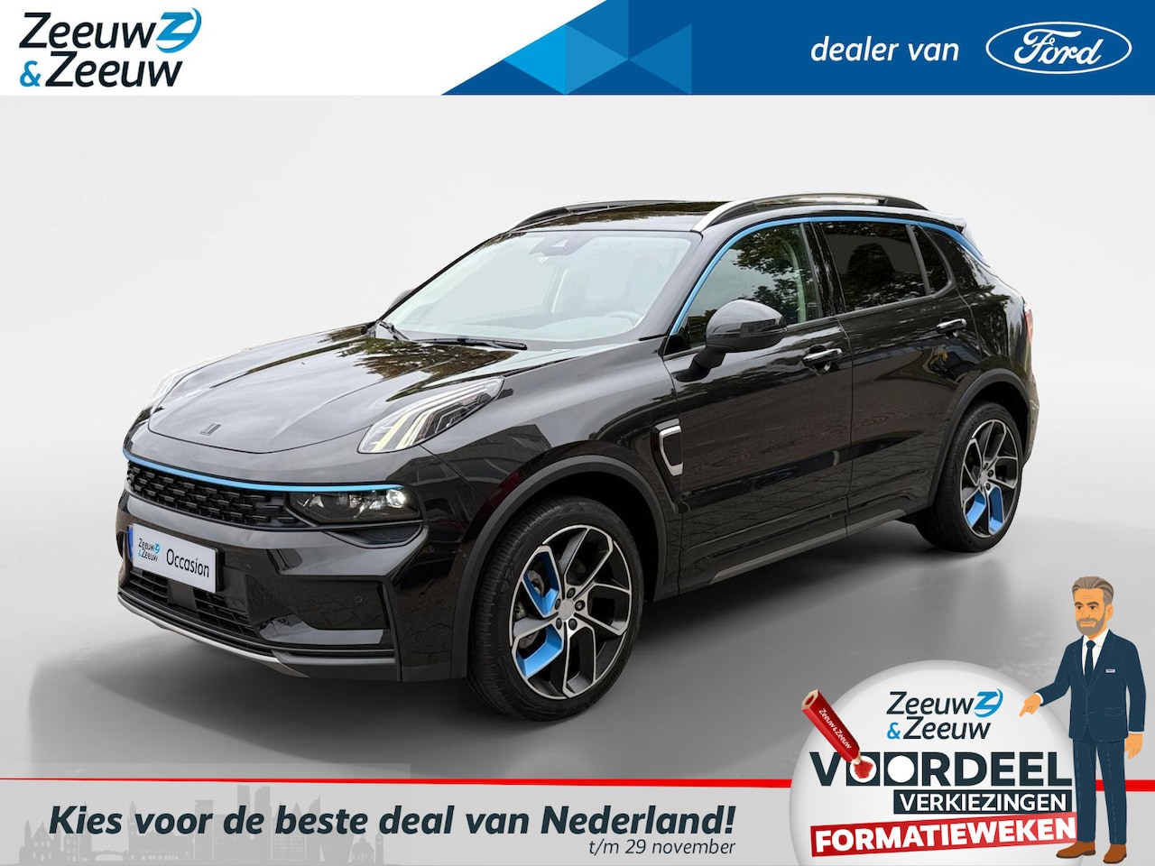 Lynk & Co 01 - 1.5 | Adaptieve Cruise Control | Stoelverwarming | Schuif/Kantel Dak | 360 Camera | Elek. - AutoWereld.nl