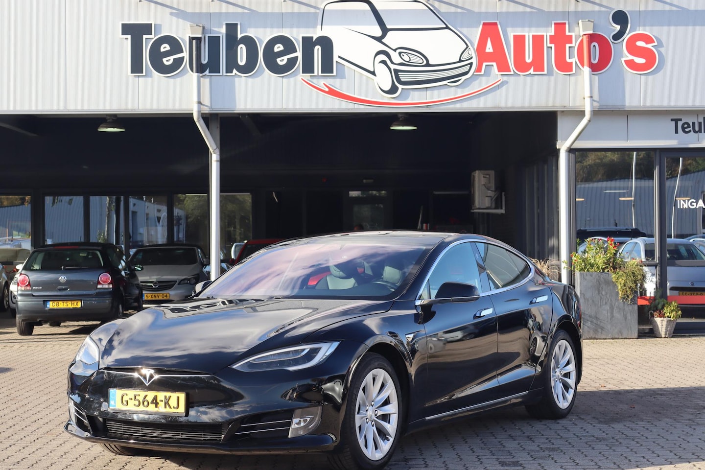 Tesla Model S - 75 Business Economy Autopilot computer 2.5, Camera, Elektrische ramen, Navigatie - AutoWereld.nl