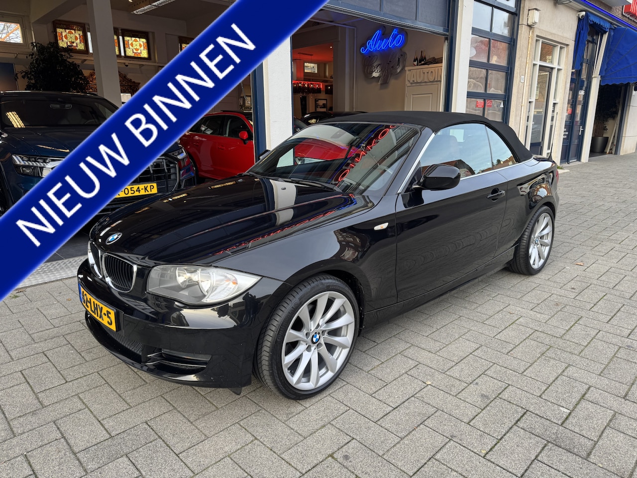 BMW 1-serie Cabrio - 118i High Executive NL AUTO/NIEUW DAK - AutoWereld.nl