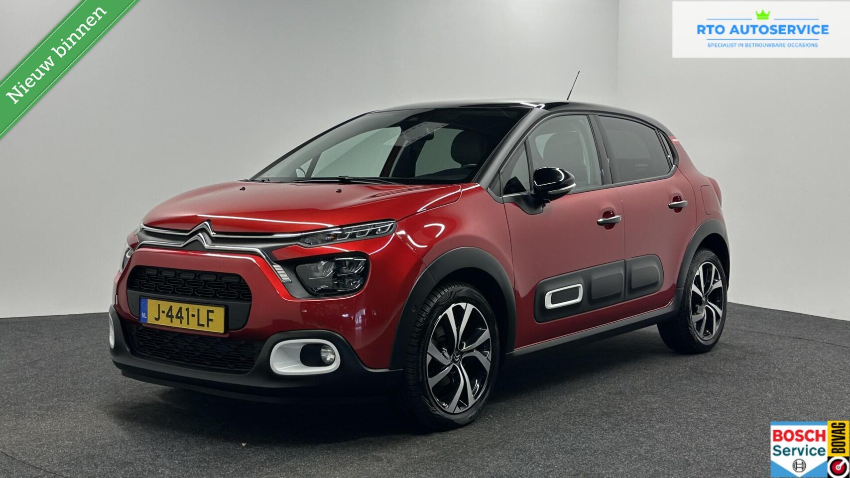 Citroën C3 - 1.2 PureTech C-Series NAVI CARPLAY CRUISE CAMERA LM ECC. - AutoWereld.nl