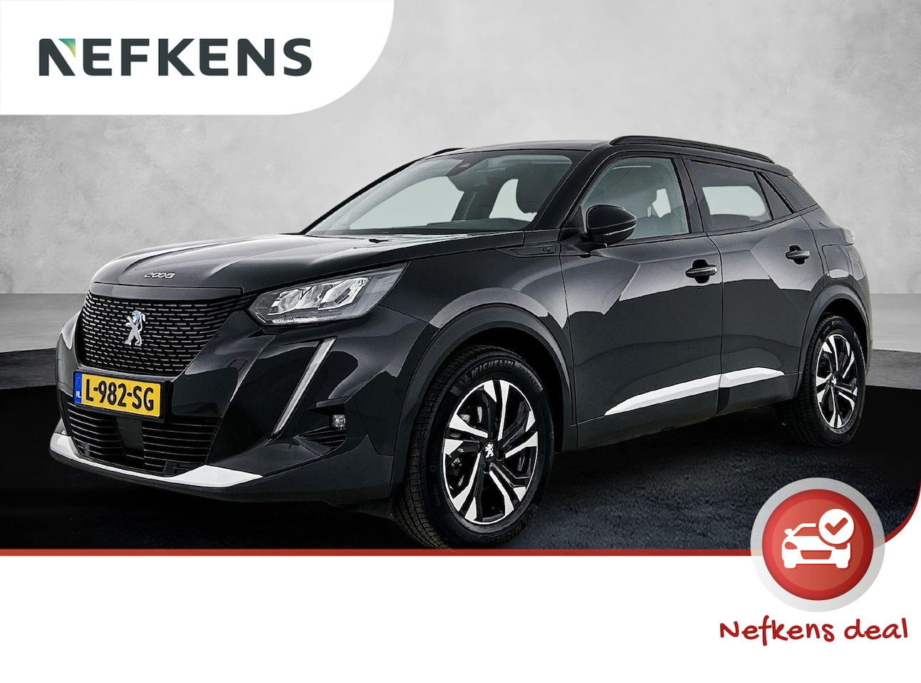 Peugeot e-2008 - EV Blue Lease Allure 50 kWh 136pk Automaat | 1ste Eigenaar | Navigatie | Climate Control | - AutoWereld.nl