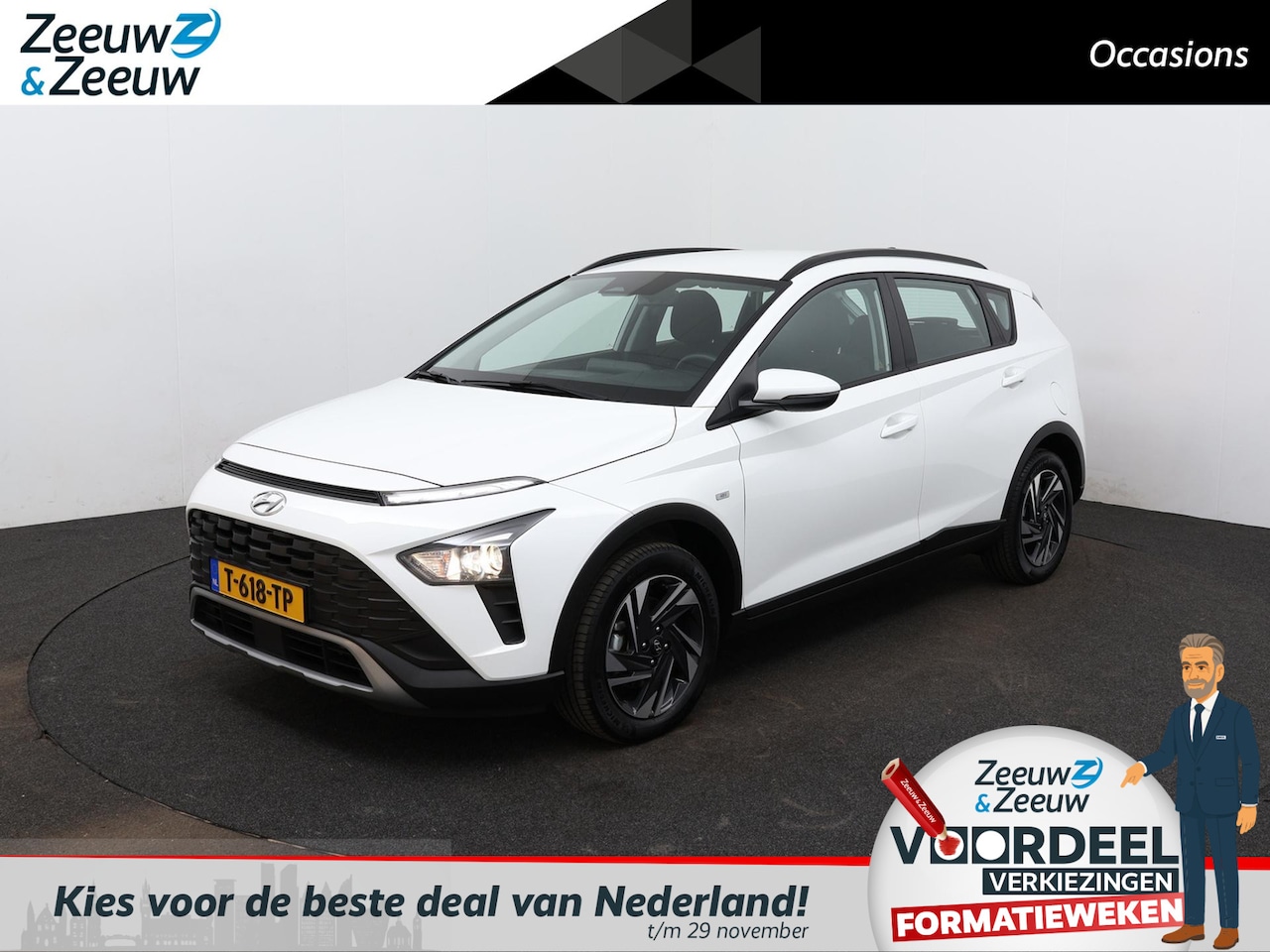 Hyundai Bayon - 1.0 T-GDI Comfort | Uitstekende staat! | Carplay | Airco - AutoWereld.nl