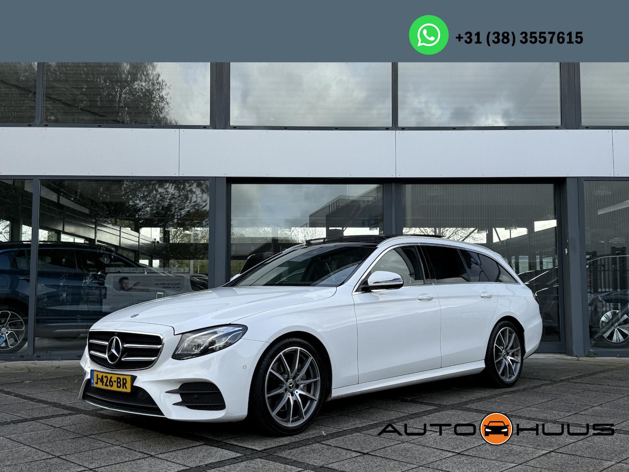 Mercedes-Benz E-klasse Estate - 200 Aut. AMG Sport | Panorama | Trekhaak | Memory | 360 Camera | - AutoWereld.nl