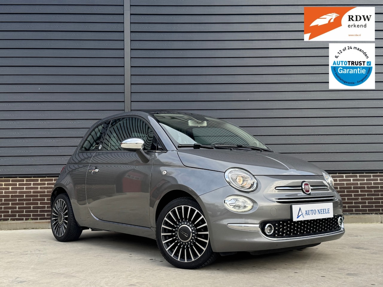 Fiat 500 - 0.9 TwinAir 81 PK Turbo Collezione Panoramadak, NAP, Carplay - AutoWereld.nl
