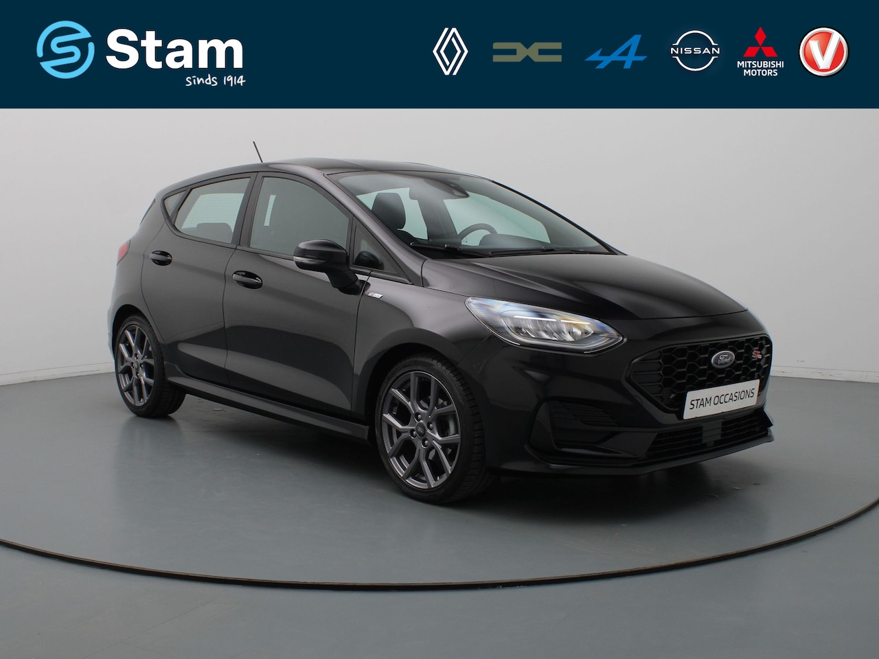 Ford Fiesta - 124pk EcoBoost Hybrid ST-Line X Adapt. Cruise | Climate | Parkeersens. achter | Stoel-/stu - AutoWereld.nl