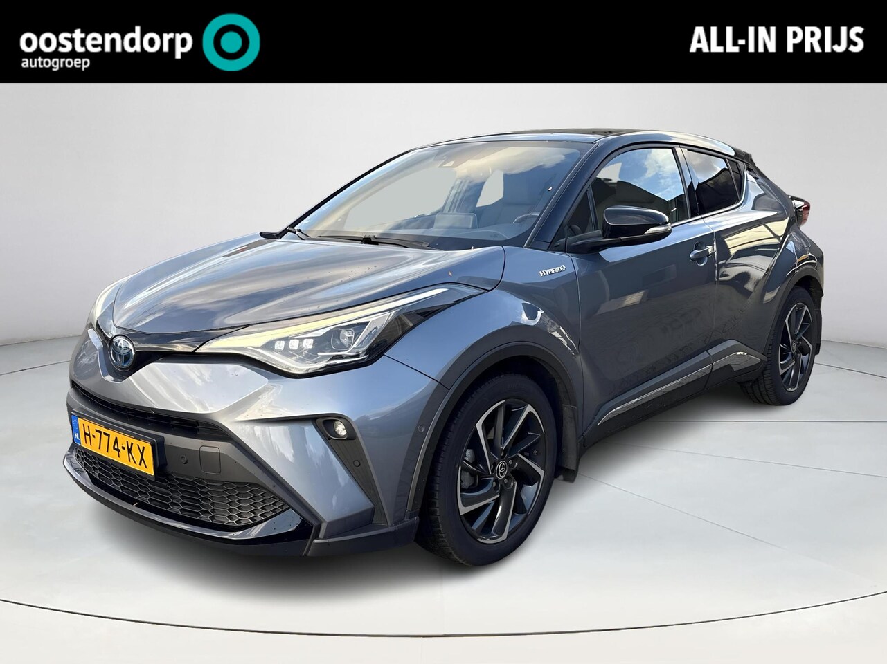 Toyota C-HR - 2.0 Hybrid Bi-Tone **TREKHAAK/ NAVIGATIE/ DODEHOEKDETECTIE/ 36 MAANDEN GARANTIE** - AutoWereld.nl