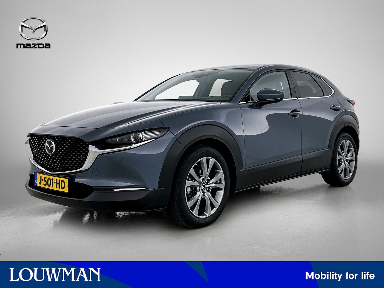 Mazda CX-30 - 2.0 e-SkyActiv-X M Hybrid Luxury | Leder | BOSE | - AutoWereld.nl