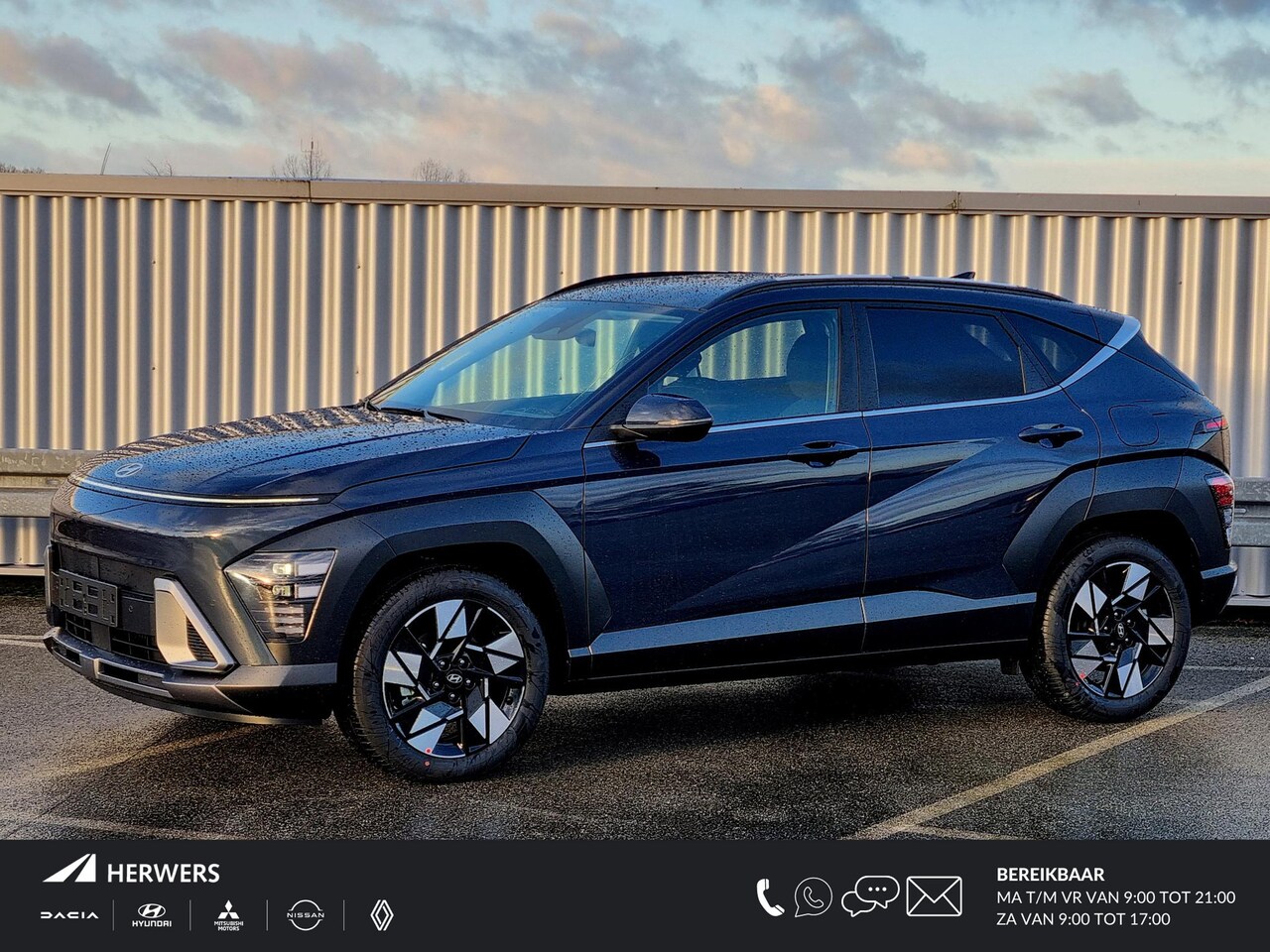 Hyundai Kona - 1.6 GDI HEV Comfort Smart / Aktie Private Lease vanaf € 430.- per maand / Meerdere kleuren - AutoWereld.nl