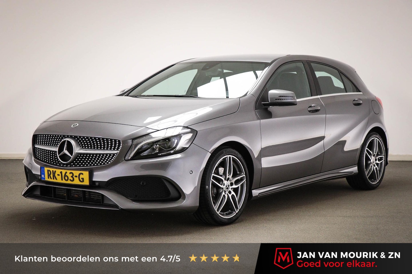 Mercedes-Benz A-klasse - 180 Business Solution AMG | LED | AIRCO | CRUISE | NAVI | PDC | CAMERA | 18" - AutoWereld.nl