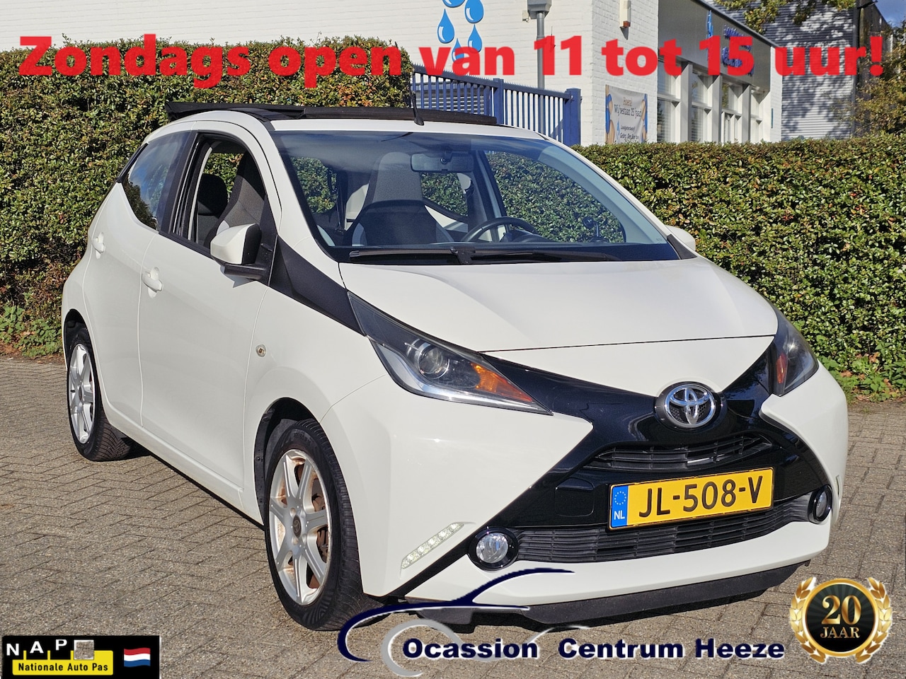 Toyota Aygo - 1.0 VVT-i x-Wave Cabrio-Top! Camera! Zondag OPEN! - AutoWereld.nl
