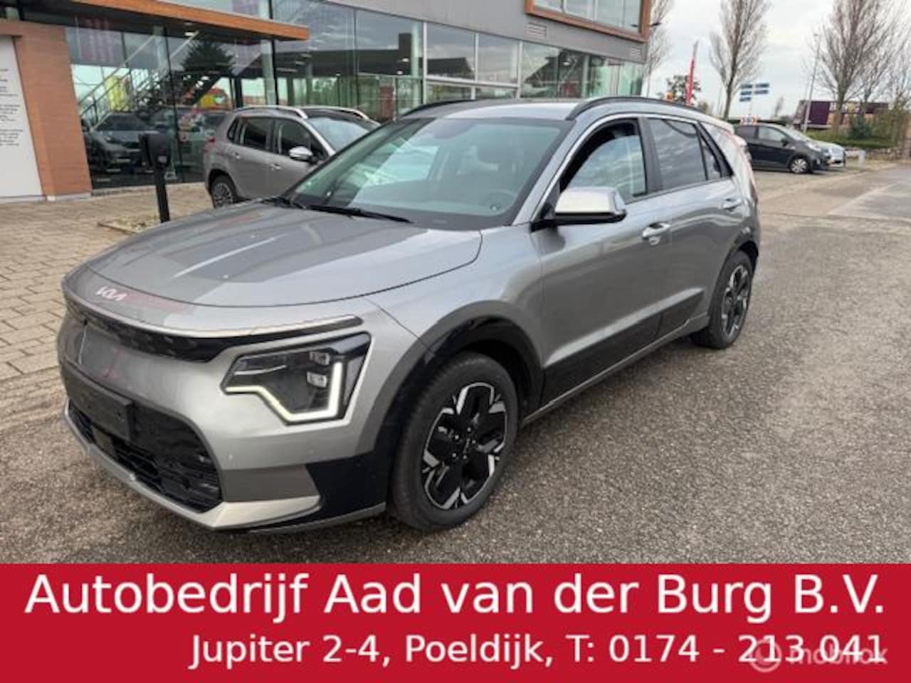 Kia Niro EV - ExecutiveLine , Luxe uitvoering , Preive Glass Leer Stoel & Stuur verwarming , Electrische - AutoWereld.nl