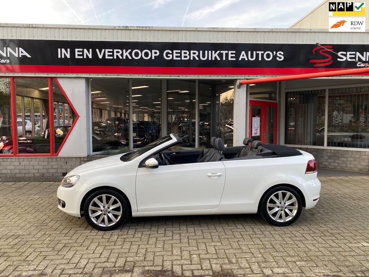 Volkswagen Golf Cabriolet - 1.2 TSI - PDC - Camera - Navi - Leder - AutoWereld.nl