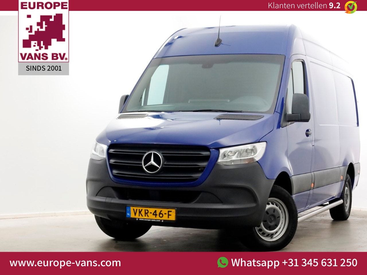 Mercedes-Benz Sprinter - 315 CDI 150pk 9G RWD Automaat L2H2 Airco/Camera 06-2021 - AutoWereld.nl