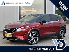 Nissan Qashqai - 1.3 MHEV Xtronic Tekna Plus | Nappa Leder/20-inch/Head-Up/Cruise Adaptief