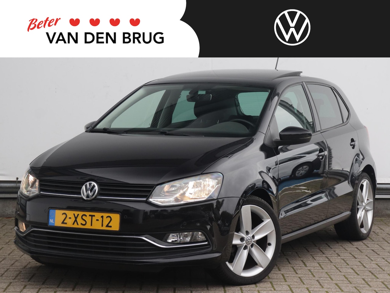 Volkswagen Polo - 1.2 TSI Highline | Panoramadak | Adaptiev onderstel | Climate control | Parkeersensoren | - AutoWereld.nl