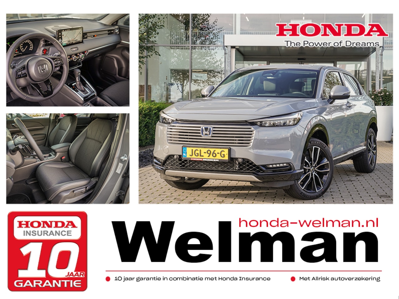 Honda HR-V - 1.5i e:HEV ADVANCE - DEMO - FULL HYBRID - AUTOMAAT - AutoWereld.nl