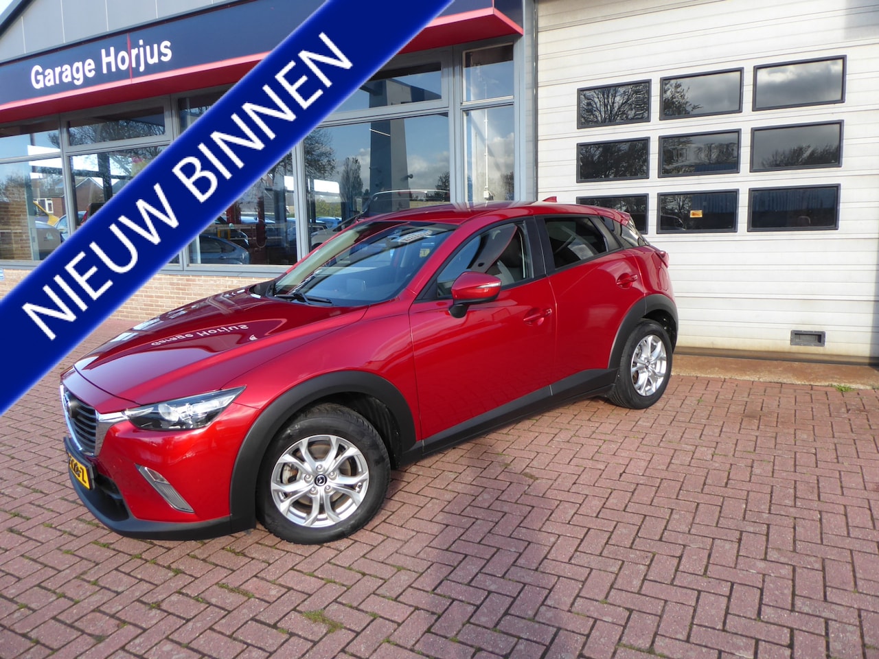 Mazda CX-3 - 2.0 SkyActiv-G 120 SkyLease+ NAVI, CLIMA, CRUISE, PDC, NW STAAT!! - AutoWereld.nl