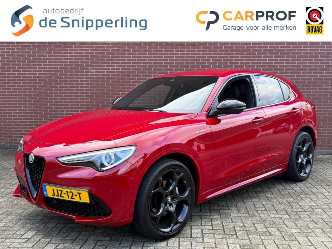 Alfa Romeo Stelvio - 2.0T AWD VELOCE Q4 280pk NAVI CLIMA LEDER STOELVW STUURVW - AutoWereld.nl