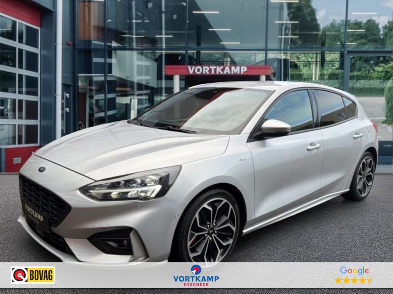 Ford Focus - 1.0 ST-LINE ACC/NAVI/CAMERA/BenO/DAB/STOEL+STUUR+VOORRUITVERW. - AutoWereld.nl