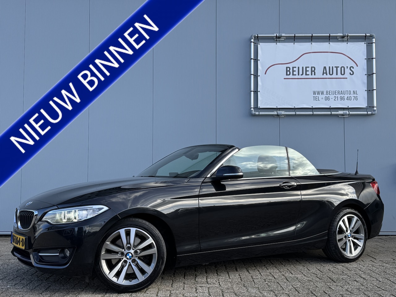 BMW 2-serie Cabrio - 220i Automaat/Trekhaak/Dealer/1e eigenaar. - AutoWereld.nl