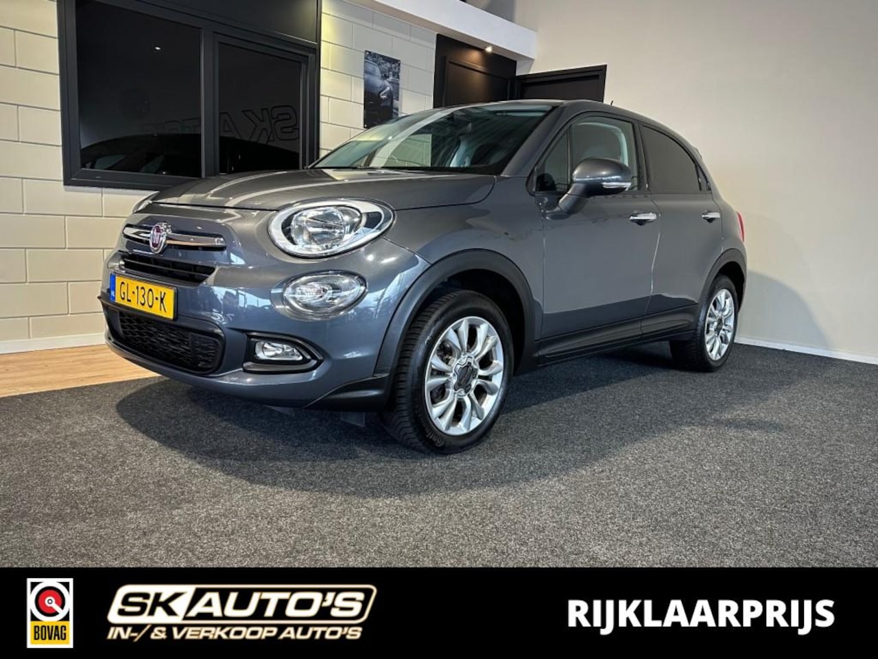 Fiat 500 X - 1.4 T M-AIR POPSTAR l NAVI l CLIMA l LMV l KEYLESS l - AutoWereld.nl