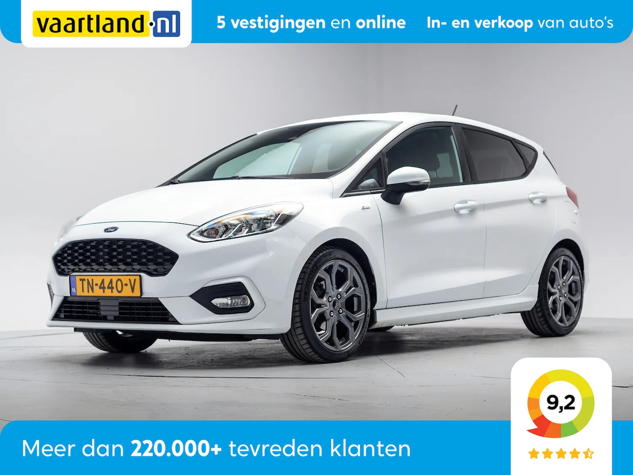 Ford Fiesta - 1.0 EcoBoost ST-Line [ Carplay Sensoren Achter Climate Control ] - AutoWereld.nl