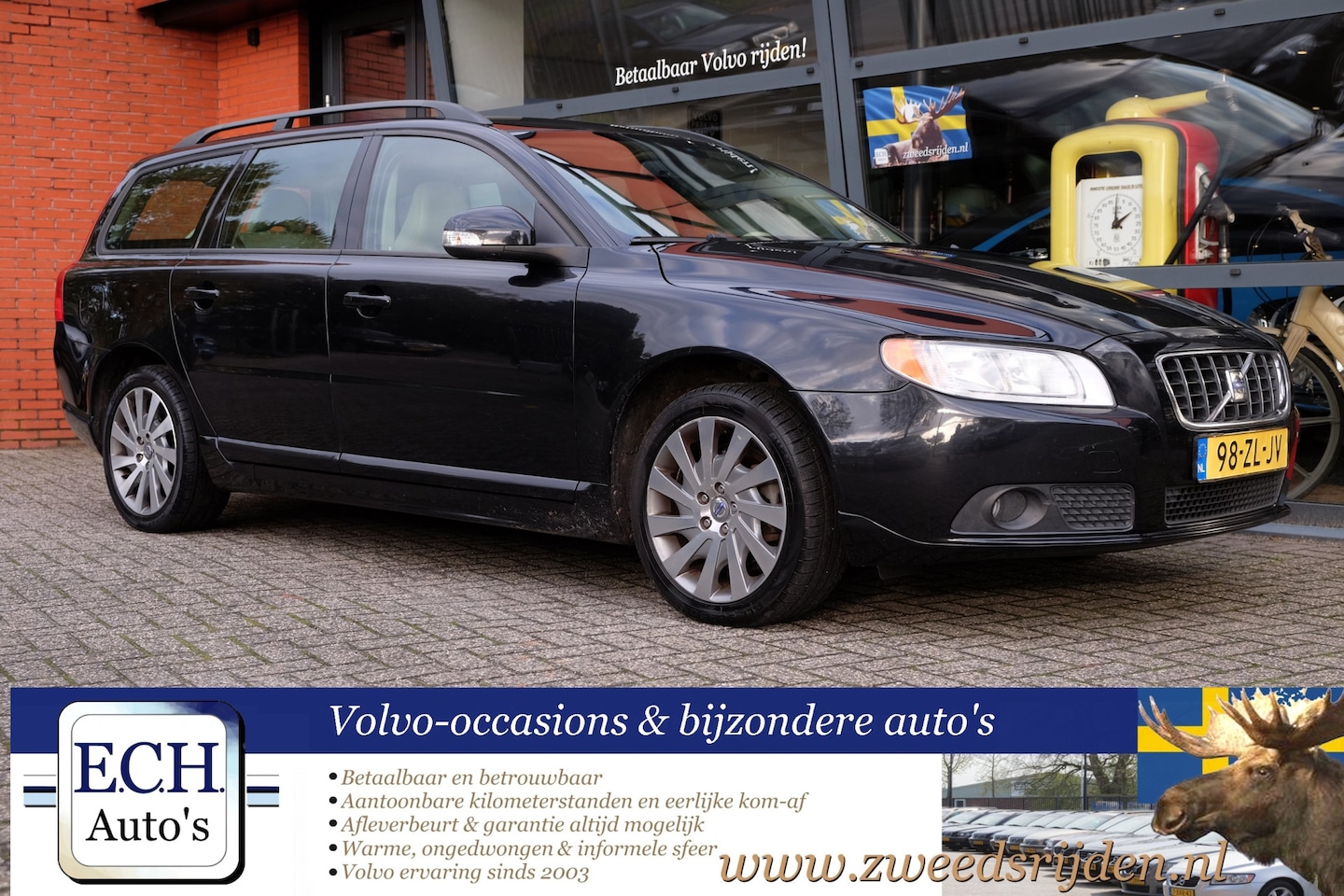 Volvo V70 - 2.0F Momentum 2.0F Momentum, Leer, Navi - AutoWereld.nl