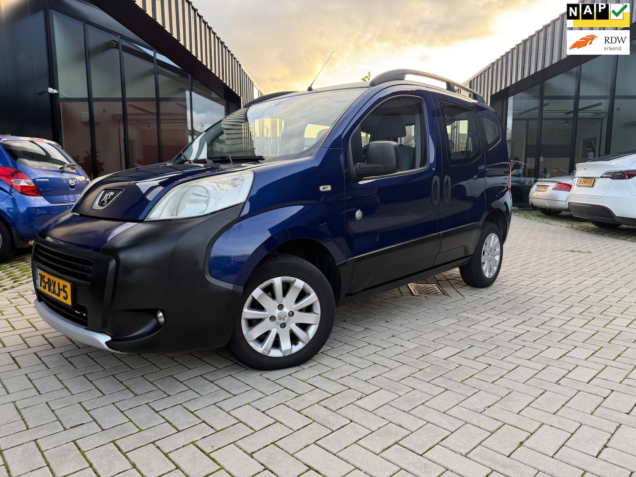 Peugeot Bipper Tepee - 1.4 Outdoor Airco Elek pakket Nwe APK NL Auto NAP - AutoWereld.nl
