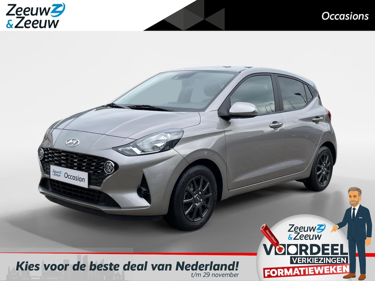 Hyundai i10 - 1.0 Comfort Smart 5-zits | Automaat | PERFECTE STAAT! | Airco | Navi - AutoWereld.nl