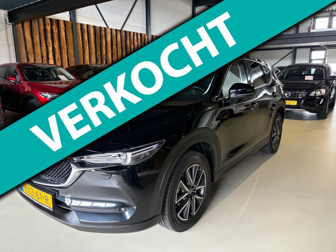 Mazda CX-5 - 2.5 SkyActiv-G 194 GT-M 4WD leder adaptive cruise keyless entry headup camera 360 apple ca - AutoWereld.nl