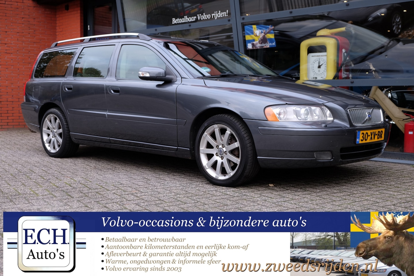 Volvo V70 - 2.4 140pk Automaat Edition Sport Schuifdak - AutoWereld.nl