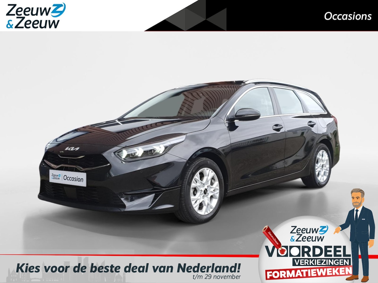 Kia Cee'd Sportswagon - Ceed 1.0T DynamicLine | Navigatie | Camera | Apple Carplay / Android Auto | Climate contro - AutoWereld.nl