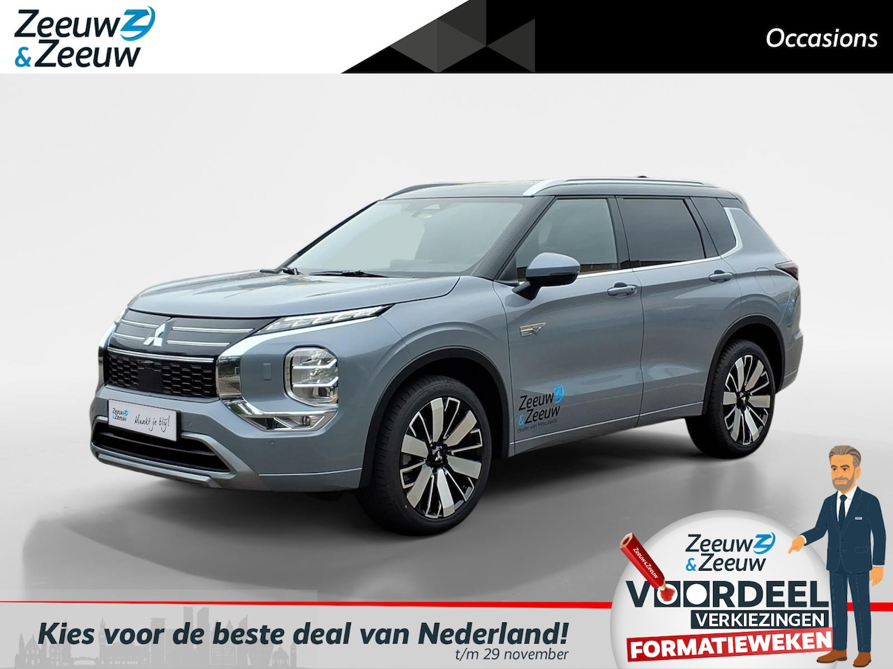 Mitsubishi Outlander - 2.4 PHEV Instyle+ Full Option`s - AutoWereld.nl